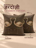 Hansika Zardozi Cushion Covers - Pair of  Two