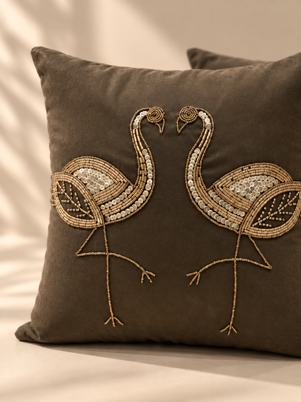 Hansika Zardozi Cushion Covers - Pair of  Two