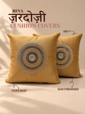 Reva Zardozi Cushion Covers  - Pair of  Two