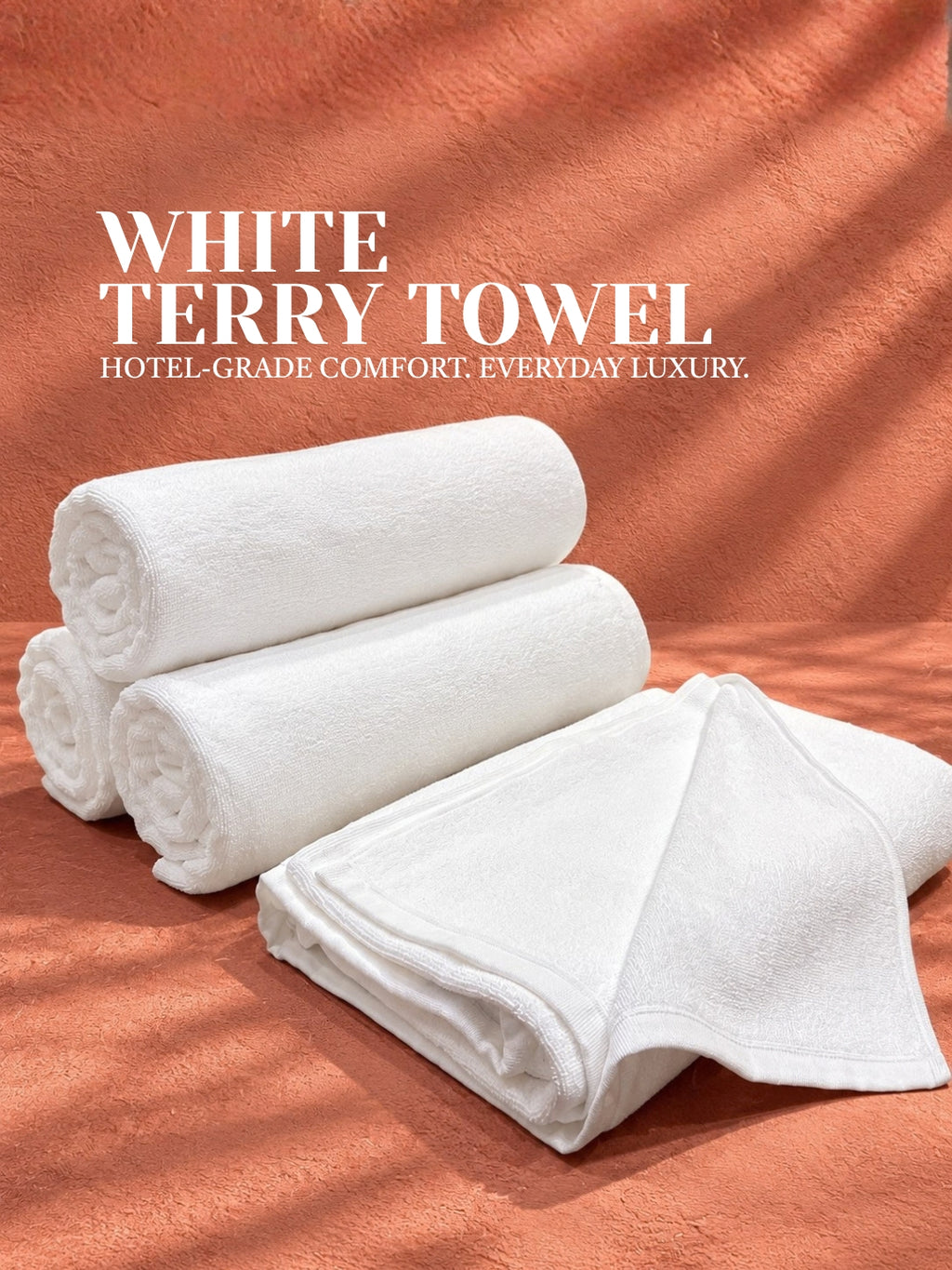 White Terry Towel