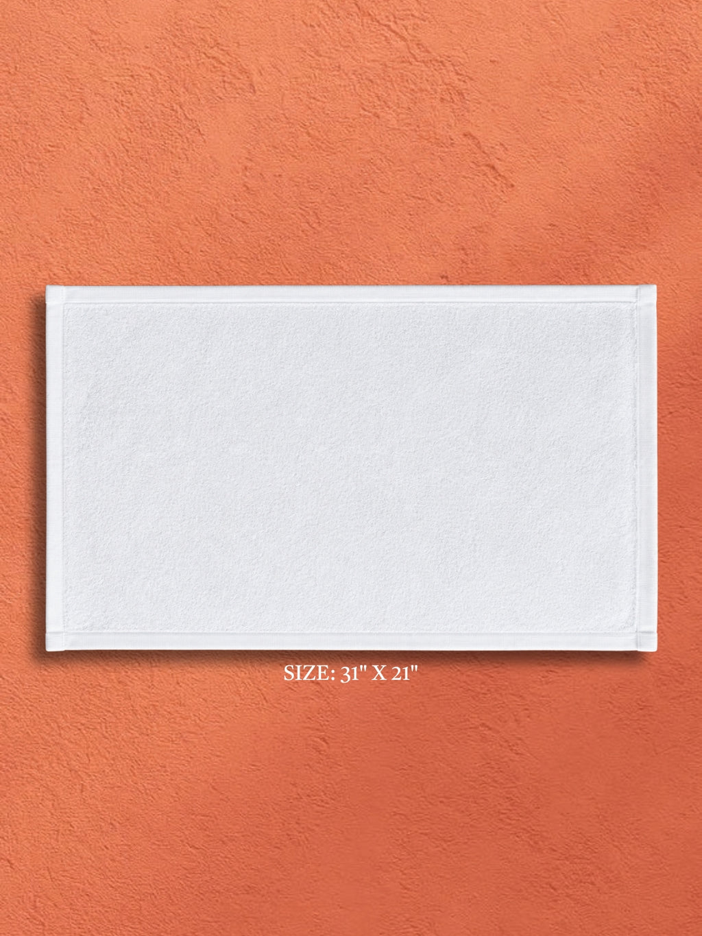 White Bath Mat