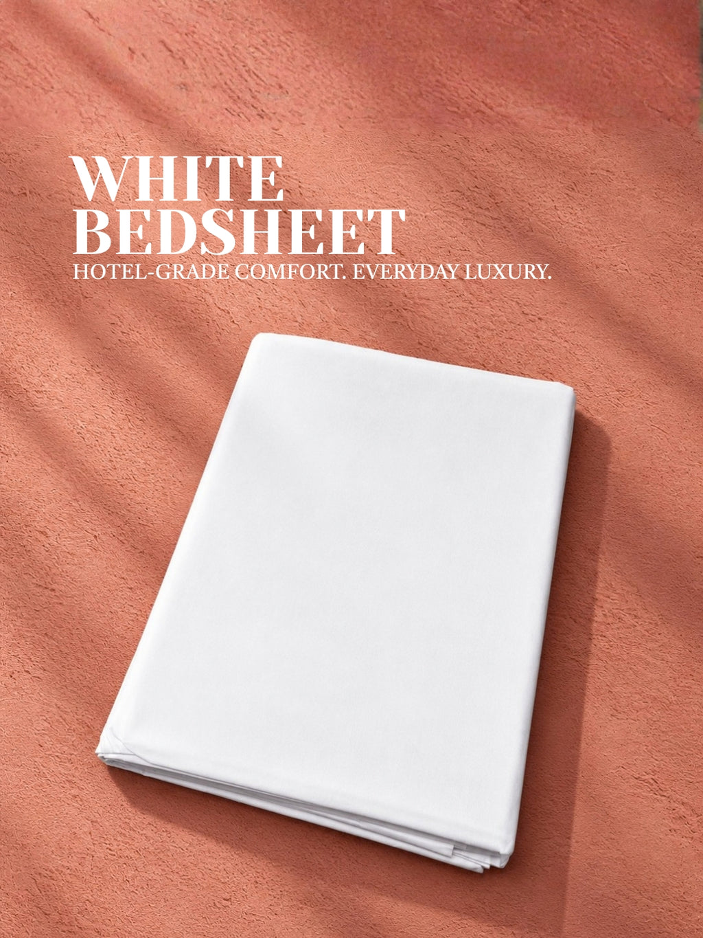 White Cotton Bedsheet