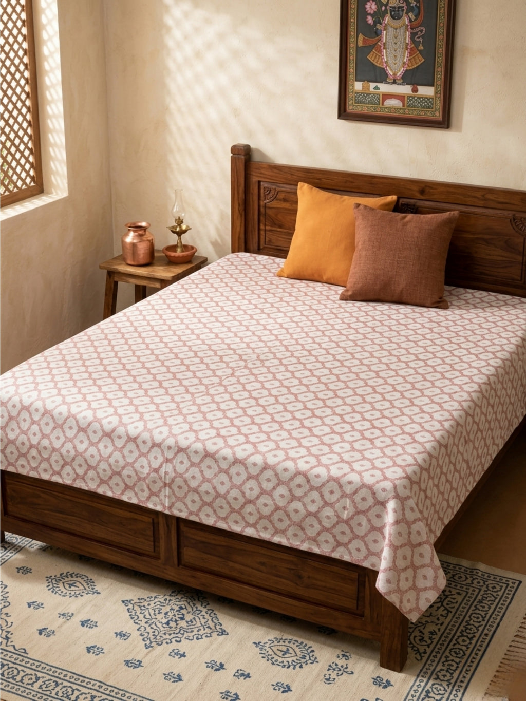 Sakoon Handwoven Banarasi Bedsheets