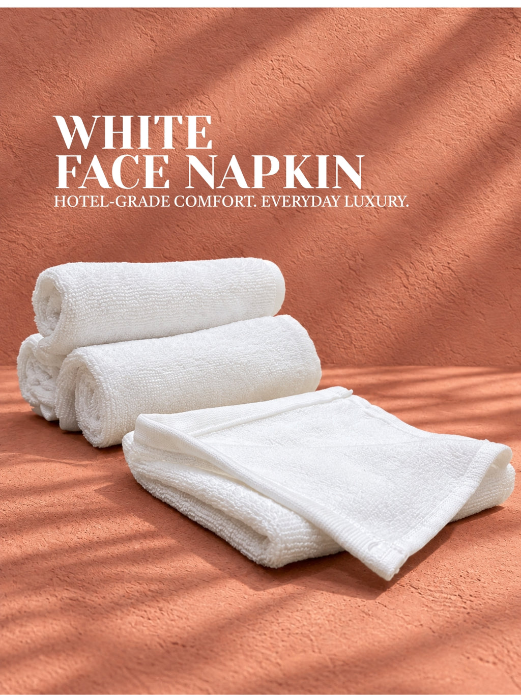 White Face Napkin