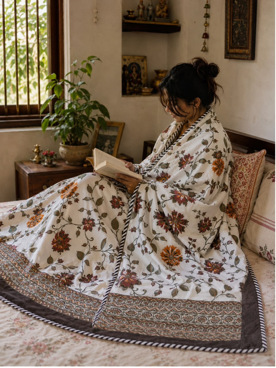 Gulnaar Jaipuri  Cotton Blanket